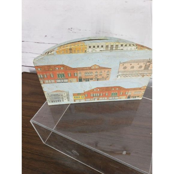 Vintage Cottage City Colonial Office Desk‎ Table Letter Note Holder Organizer - Picture 7 of 13